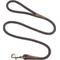 Show in main carousel: Mendota Products Large Snap Solid Rope Dog Leash, Dark Brown, 4-ft long, 1/2-in wide slide 1 of 4