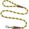 Show in main carousel: Mendota Products Large Snap Striped Rope Dog Leash, Harvest, 6-ft long, 1/2-in wide slide 1 of 3