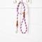 Show in main carousel: Mendota Products Large Snap Striped Rope Dog Leash, Lilac, 4-ft long, 1/2-in wide slide 3 of 4