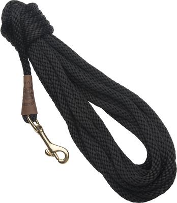 Show full view: Mendota Products Obedience Check Cord Rope Dog Lead, 20-ft long, 3/8-in wide slide 1 of 6