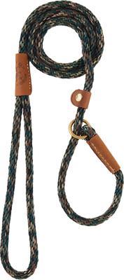 Show full view: Mendota Products Small Slip Camouflage Rope Dog Leash, Camo, 4-ft long, 3/8-in wide slide 2 of 4