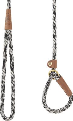 Show full view: Mendota Products Small Slip Camouflage Rope Dog Leash, Salt & Pepper, 6-ft long, 3/8-in wide slide 3 of 4