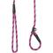 Show in main carousel: Mendota Products Small Slip Checkered Rope Dog Leash, Black Ice Raspberry, 6-ft long, 3/8-in wide slide 3 of 5