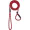Show in main carousel: Mendota Products Small Slip Checkered Rope Dog Leash, Black Ice Red, 6-ft long, 3/8-in wide slide 2 of 5