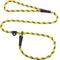 Show in main carousel: Mendota Products Small Slip Checkered Rope Dog Leash, Black Ice Yellow, 6-ft long, 3/8-in wide slide 1 of 3