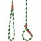 Show in main carousel: Mendota Products Small Slip Checkered Rope Dog Leash, Jade, 6-ft long, 3/8-in wide slide 3 of 5