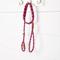 Show in main carousel: Mendota Products Small Slip Checkered Rope Dog Leash, Ruby, 6-ft long, 3/8-in wide slide 4 of 5