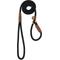 Show in main carousel: Mendota Products Small Slip Solid Rope Dog Leash, Black, 4-ft long, 3/8-in wide slide 2 of 8