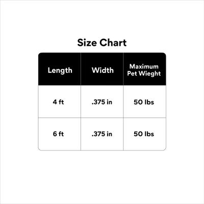 Show full view: Mendota Products Small Slip Solid Rope Dog Leash, Black, 4-ft long, 3/8-in wide slide 4 of 8