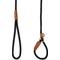 Show in main carousel: Mendota Products Small Slip Solid Rope Dog Leash, Black, 6-ft long, 3/8-in wide slide 3 of 8