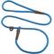 Show in main carousel: Mendota Products Small Slip Solid Rope Dog Leash, Blue, 4-ft long, 3/8-in wide slide 1 of 8