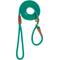 Show in main carousel: Mendota Products Small Slip Solid Rope Dog Leash, Kelly Green, 6-ft long, 3/8-in wide slide 2 of 8