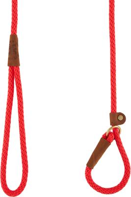 Show full view: Mendota Products Small Slip Solid Rope Dog Leash, Red, 6-ft long, 3/8-in wide slide 3 of 8