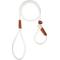 Show in main carousel: Mendota Products Small Slip Solid Rope Dog Leash, White, 4-ft long, 3/8-in wide slide 2 of 8