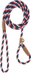 Mendota Products Small Slip Striped Rope Dog Leash, Pride, 6-ft long, 3/8-in wide slide 2 of 4