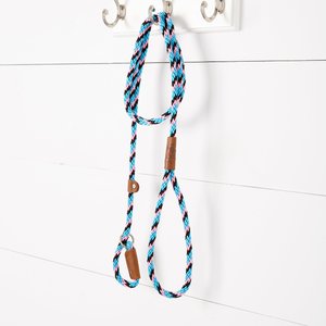 Mendota Products Small Slip Striped Rope Dog Leash, Starbright, 6-ft long, 3/8-in wide
