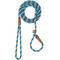 Show in main carousel: Mendota Products Small Slip Striped Rope Dog Leash, Sunset, 6-ft long, 3/8-in wide slide 2 of 6