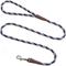 Show in main carousel: Mendota Products Small Snap Checkered Rope Dog Leash, Amethyst, 6-ft long, 3/8-in wide slide 1 of 3