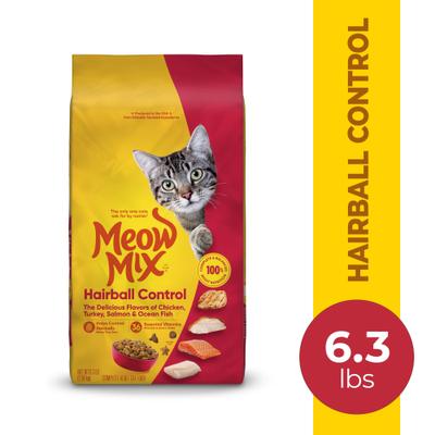 Show full view: Meow Mix Hairball Control Dry Cat Food, 18.9-lb bundle  slide 3 of 11