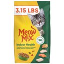 Meow Mix Indoor Health Adult Dry Cat Food, 3.15-lb bag