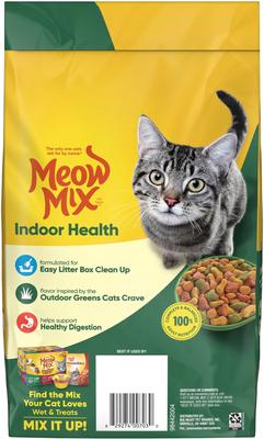 Show full view: Meow Mix Indoor Health Dry Cat Food, 3.15-lb bag slide 4 of 10