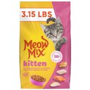 Meow Mix Kitten Li’l Nibbles Dry Cat Food, 3.15-lb bag
