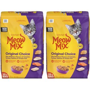 MEOW MIX Original Choice Dry Cat Food, 44-lb bundle - Main Image