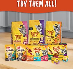 Meow Mix Pate in Gravy with Real Tuna & Salmon Wet Cat Food, 2.75-oz cup, case of 12 slide 2 of 7