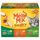 Meow Mix Poultry Selects Variety Pack Wet Cat Food, 2.75-oz cup, case of 24