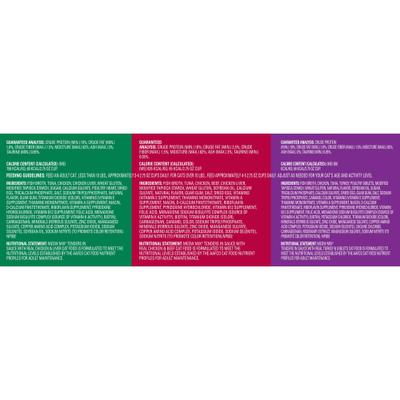 Show full view: Meow Mix Tender Favorites Poultry & Beef Cat Food Variety Pack, 2.75-oz cup, case of 12 slide 9 of 11