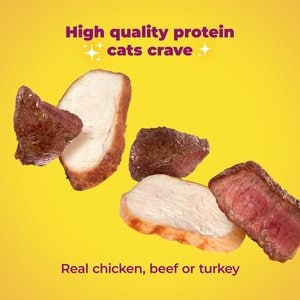 Meow Mix Tender Favorites Poultry & Beef Wet Cat Food Variety Pack, 2.75-oz cup, case of 24