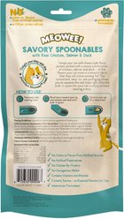 Meowee! Savory Spoonables with Real Chicken, Salmon & Duck Lickable Cat Treat, Squeezable Tube, 8 count slide 2 of 9
