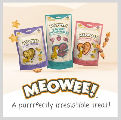 Show full view: Meowee! Savory Spoonables with Real Duck, Beef & Rabbit Lickable Cat Treat, Squeezable Tube, 8 count slide 10 of 13