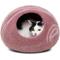 Show in main carousel: Meowfia Premium Felt Cat Cave Bed, Pink, Large slide 1 of 7