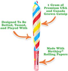 Meowijuana Birthjays Party Sized Catnip Joints, 1 count slide 2 of 7