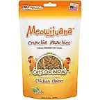 Meowijuana Crunchie Munchie Chicken Flavored Catnip Crunchy Cat Treats, 3-oz bag