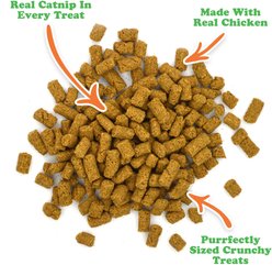 Meowijuana Crunchie Munchie Chicken Flavored Catnip Crunchy Cat Treats, 3-oz bag slide 2 of 8
