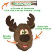 Show in main carousel: Meowijuana Get Blitzed Reindeer Refillable Plush Cat Toy with Catnip slide 2 of 4