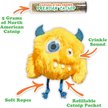 Show in main carousel: Meowijuana Get Silly Refillable Furry Friend Plush Cat Toy with Catnip, Yellow slide 2 of 5
