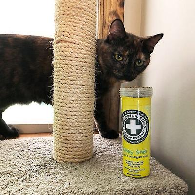 Show full view: Meowijuana Happy Grass Lemongrass Blend Catnip, 0.92-oz bottle slide 6 of 7