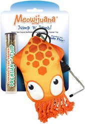 Meowijuana Jump 'n' Jamb Deep Sea Squid Refillable Swinging Door Jamb Cat Toy