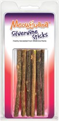 Meowijuana King Sized Silvervine Cat Sticks, 6 count