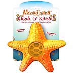 Meowijuana Knock 'n' Nibble Starfish Refillable Treat Dispensing Cat Toy