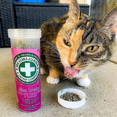 Show full view: Meowijuana Mice Dreams Catnip, Passion Flower, & Lavender Blend Catnip, 0.917-oz bottle slide 6 of 8