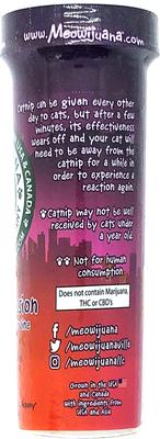 Show full view: Meowijuana Purrple Passion Catnip & Silvervine Blend Catnip, 0.917-oz bottle + Meowijuana Refillable Get Smoked Catnip Fish Cat Toy slide 3 of 10