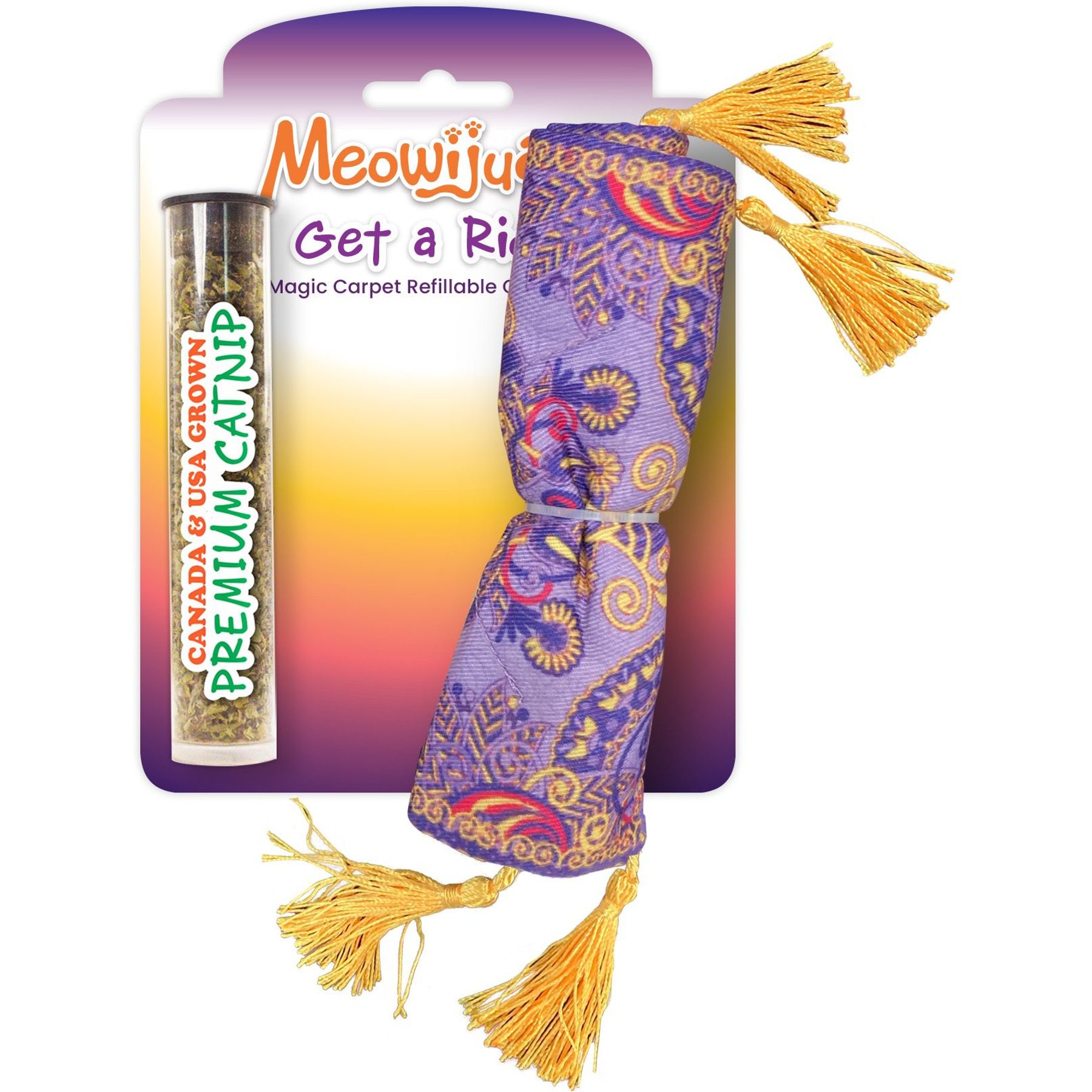 Meowijuana Refillable Get a Ride Magic Carpet Cat Toy