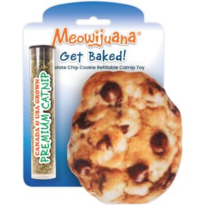 Meowijuana Refillable Get Baked Catnip Cookie Cat Toy
