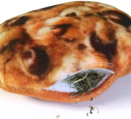 Show full view: Meowijuana Refillable Get Baked Catnip Cookie Cat Toy slide 4 of 9