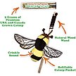 Show in main carousel: Meowijuana Refillable Get Buzzed Catnip Bee Cat Toy slide 2 of 8