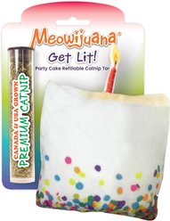 Meowijuana Refillable Get Lit Cake Cat Toy
